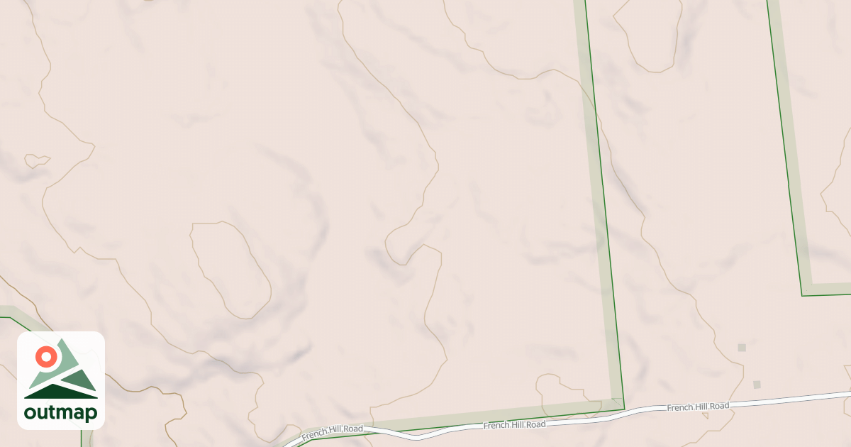 Map of North Access Trail