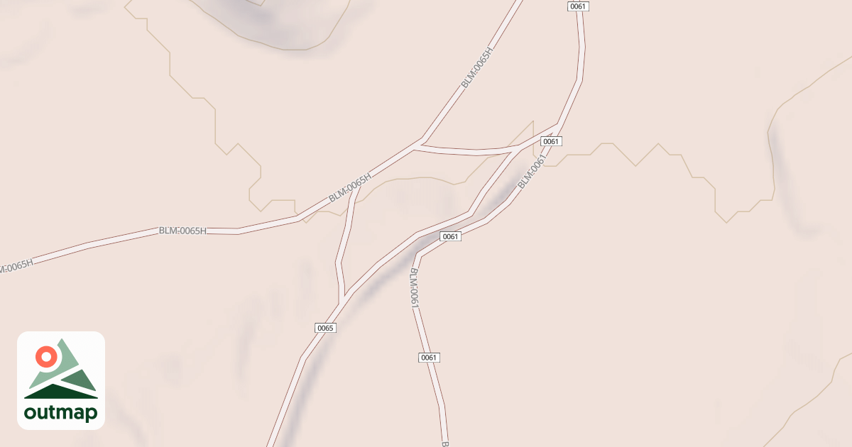Map of BLM National GTLF Public Motorized Roads 238dac96-fb0f-474a-80e8-de2be1cc1cd3