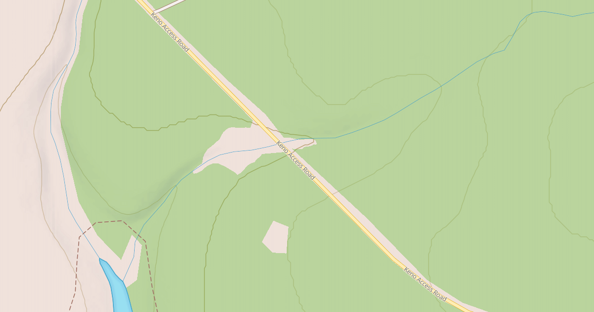 Map preview of Keno Access