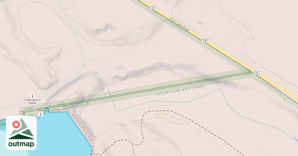 Map of Richards Rd To Silver Lake Rd Powerline Row (C8)