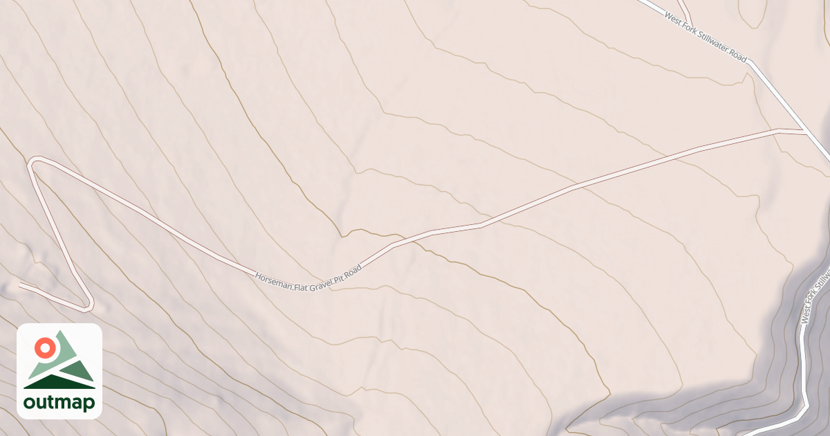 Map of HORSEMAN FLAT GRAVEL PIT