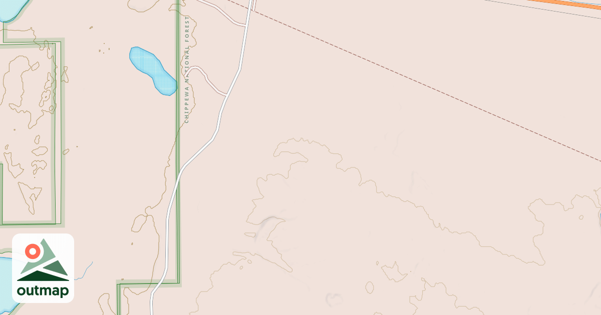 Map of BUD LAKE PIT