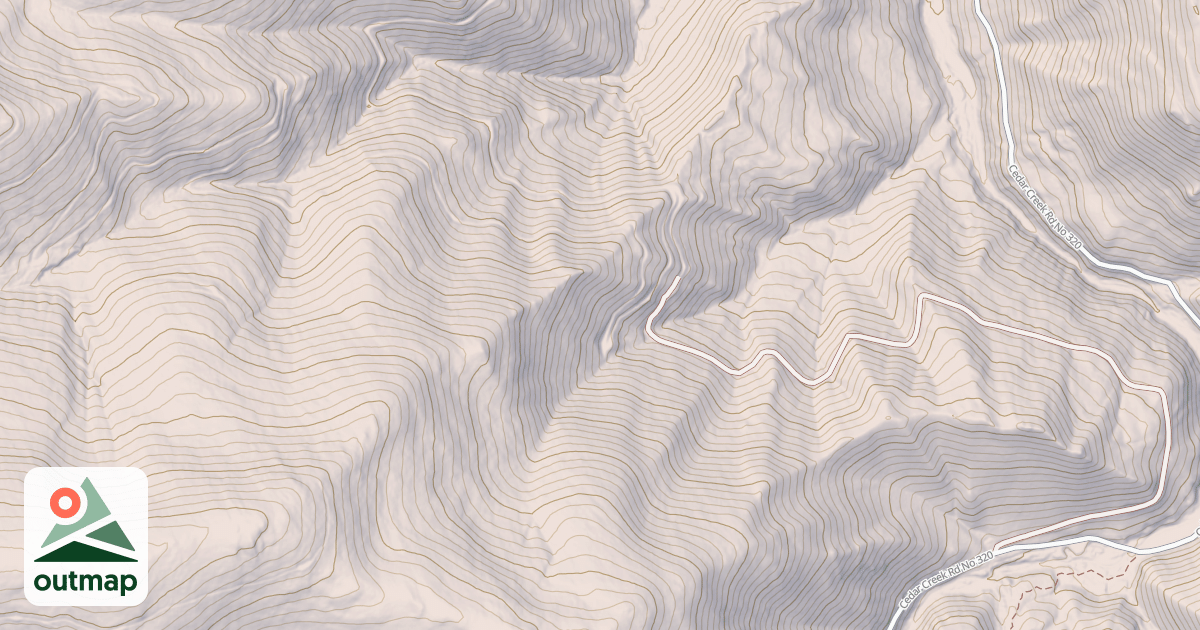 Map of RABBIT CREEK