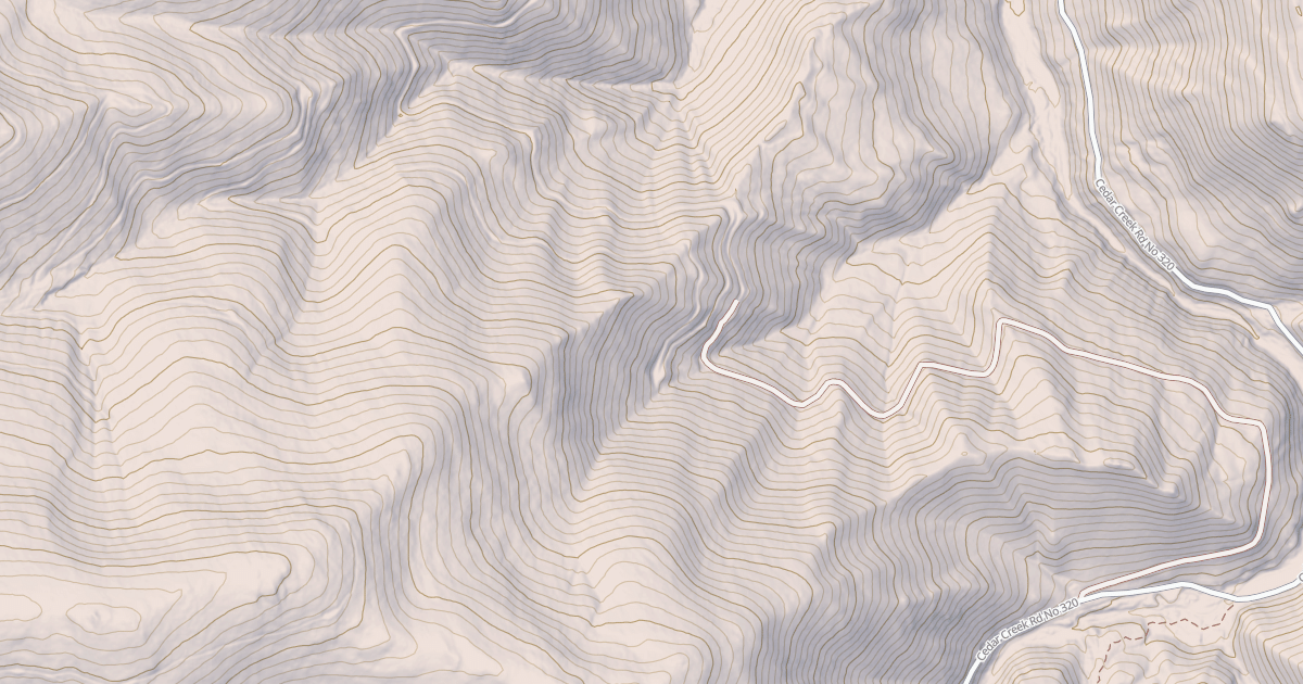 Map preview of RABBIT CREEK