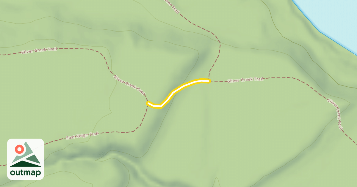 Map of Silver Creek Trail