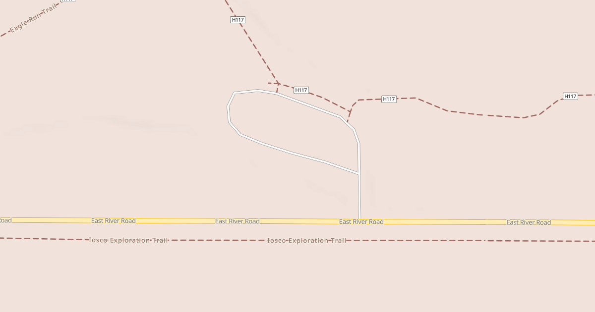 Map preview of EAGLE RUN CC SKI TRAILHEAD
