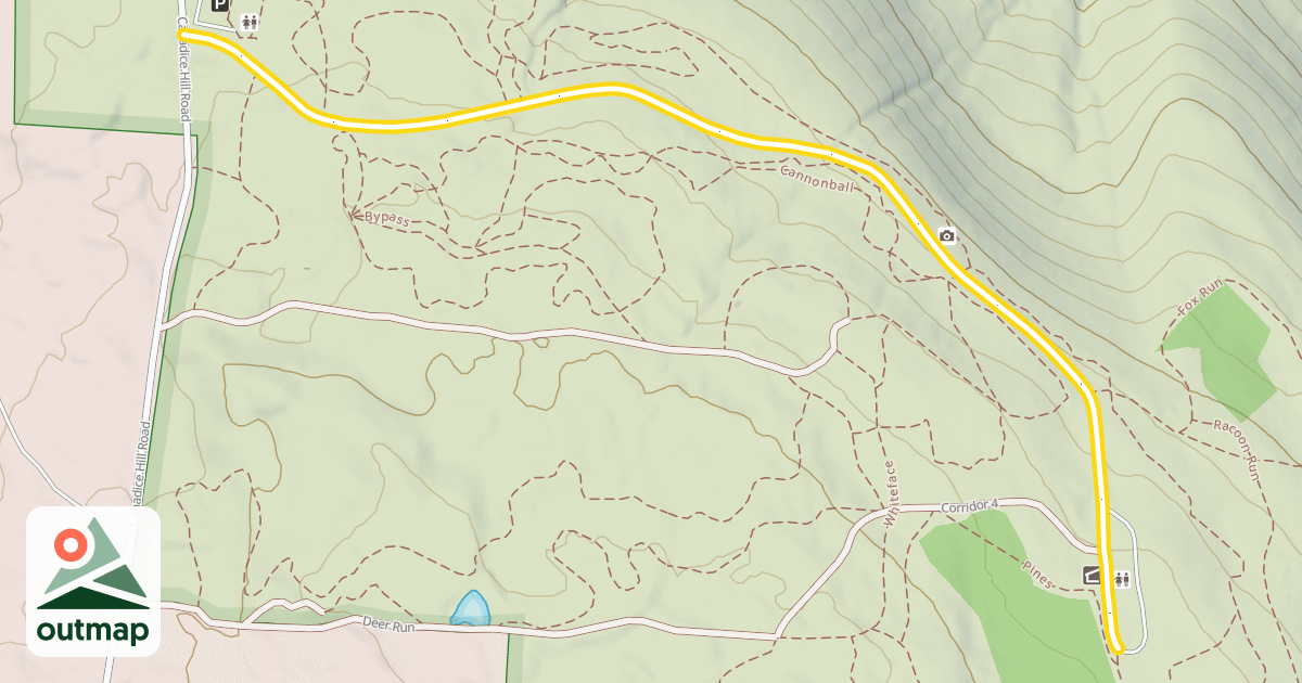 Map of Overlook Road
