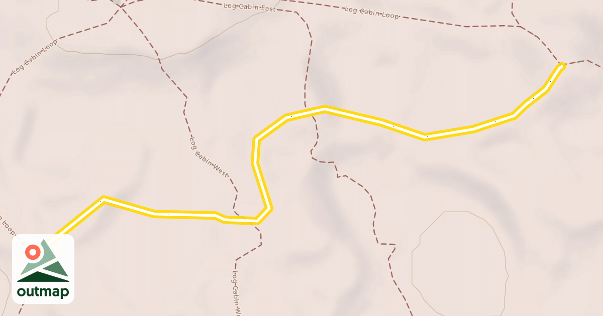 Map of Back To Log Cabin
