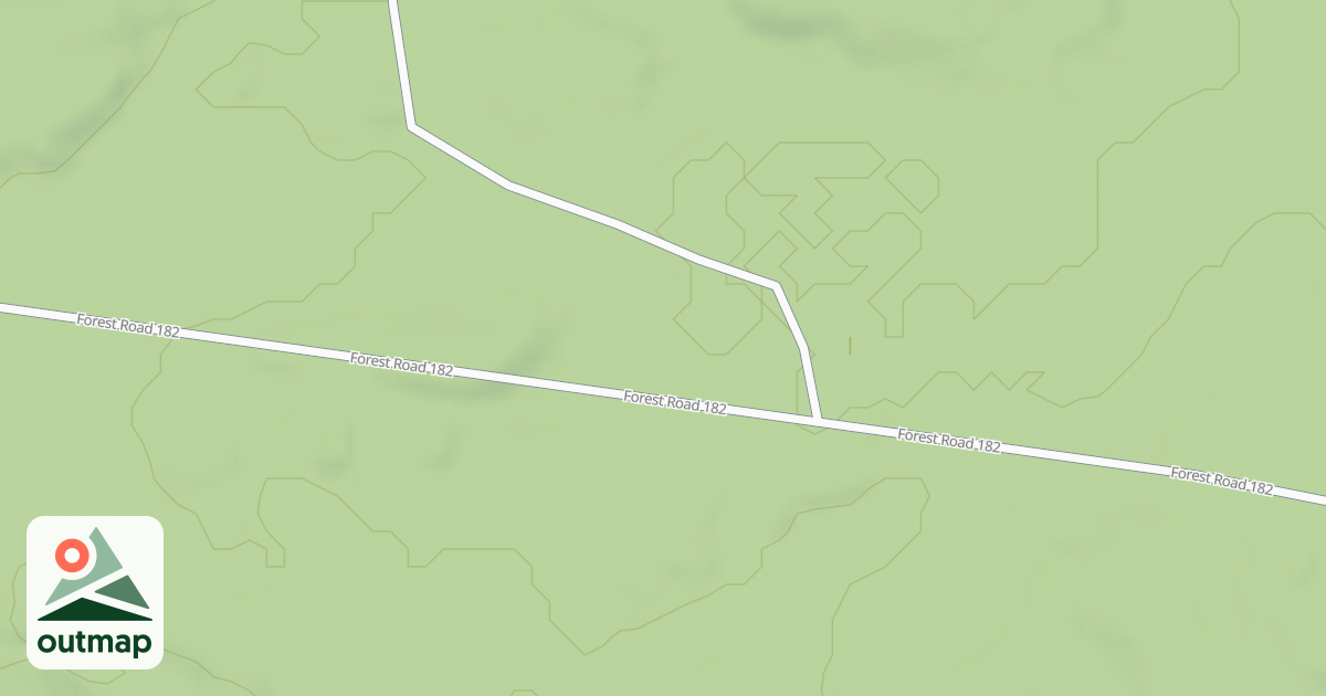 Map of FR 182K