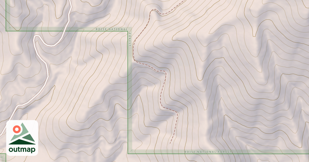 Map of Lower Mineral