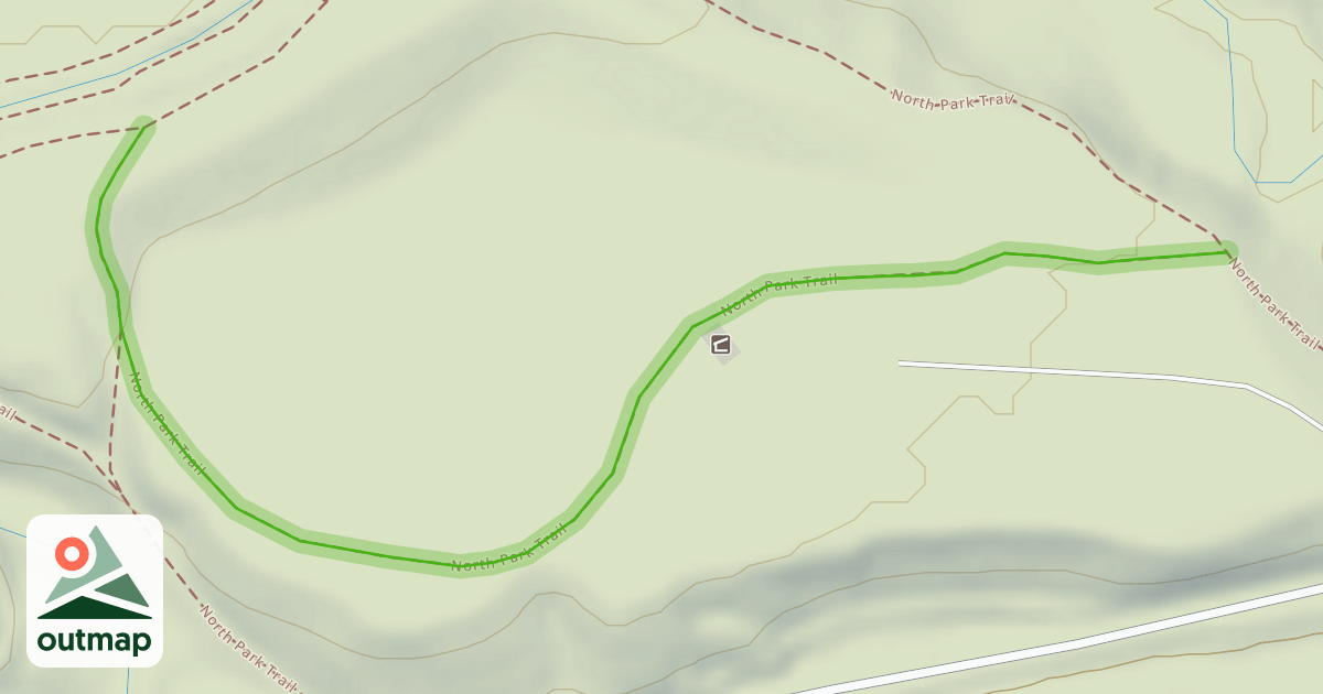 Map of North Park Trail