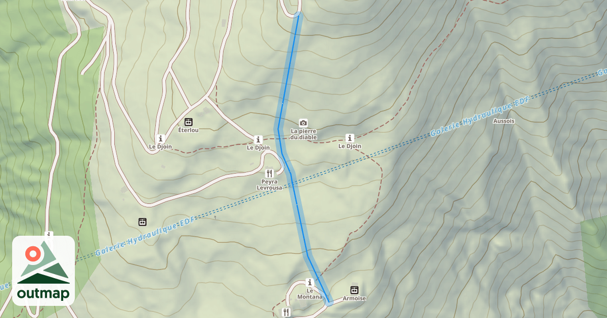 Map of Les Côtes
