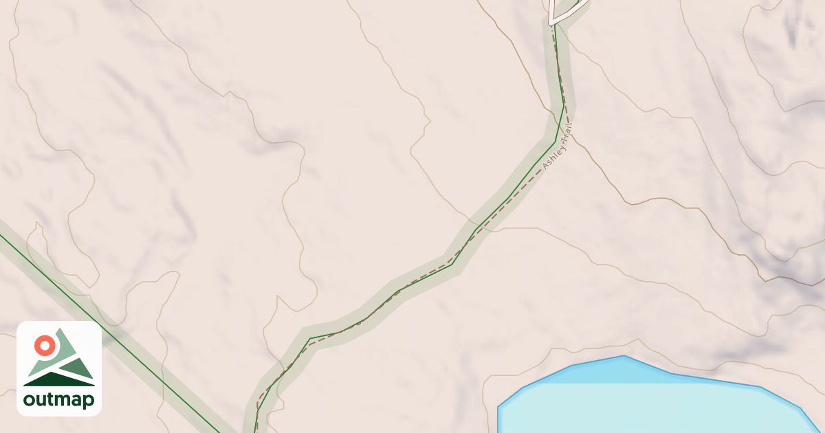 Map of Ashley Trail