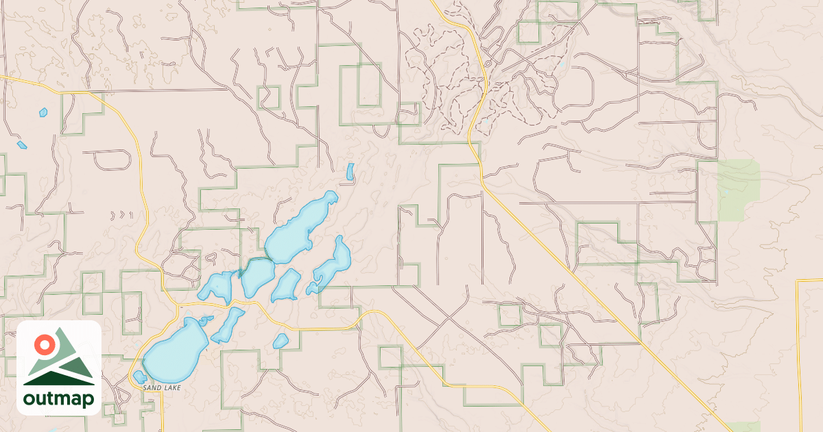Map of Iosco Smt Monument Road Dnr-
