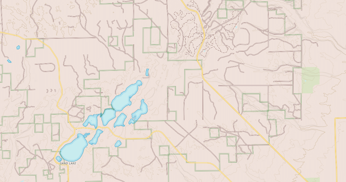 Map preview of Iosco Smt Monument Road Dnr-