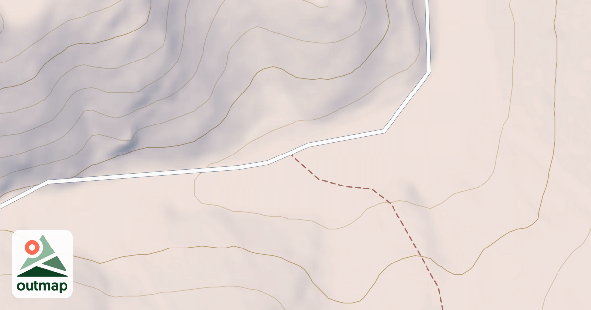 Map of Davis Canyon