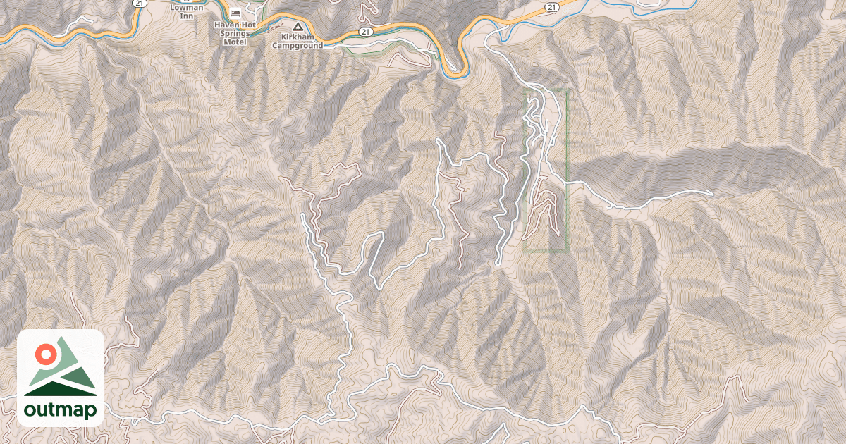 Map of ARCHIE CREEK