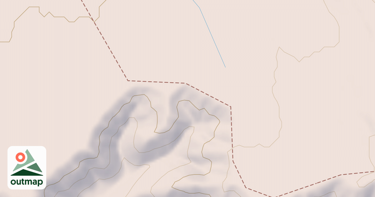 Map of Badlands Trail