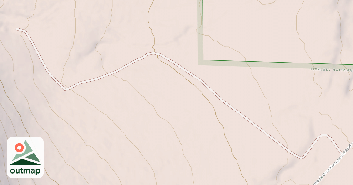 Map of 40886