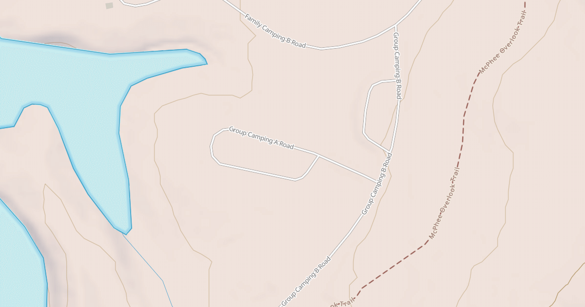 Map preview of GROUP CAMPING A