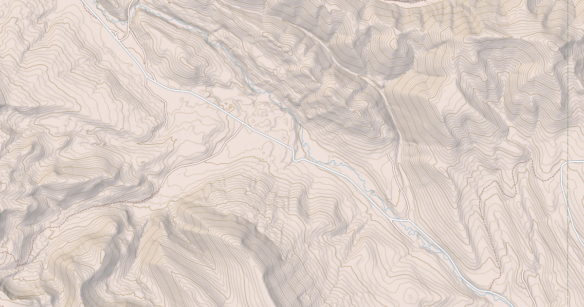 Map preview of Lander Cutoff Nat Historic Trl