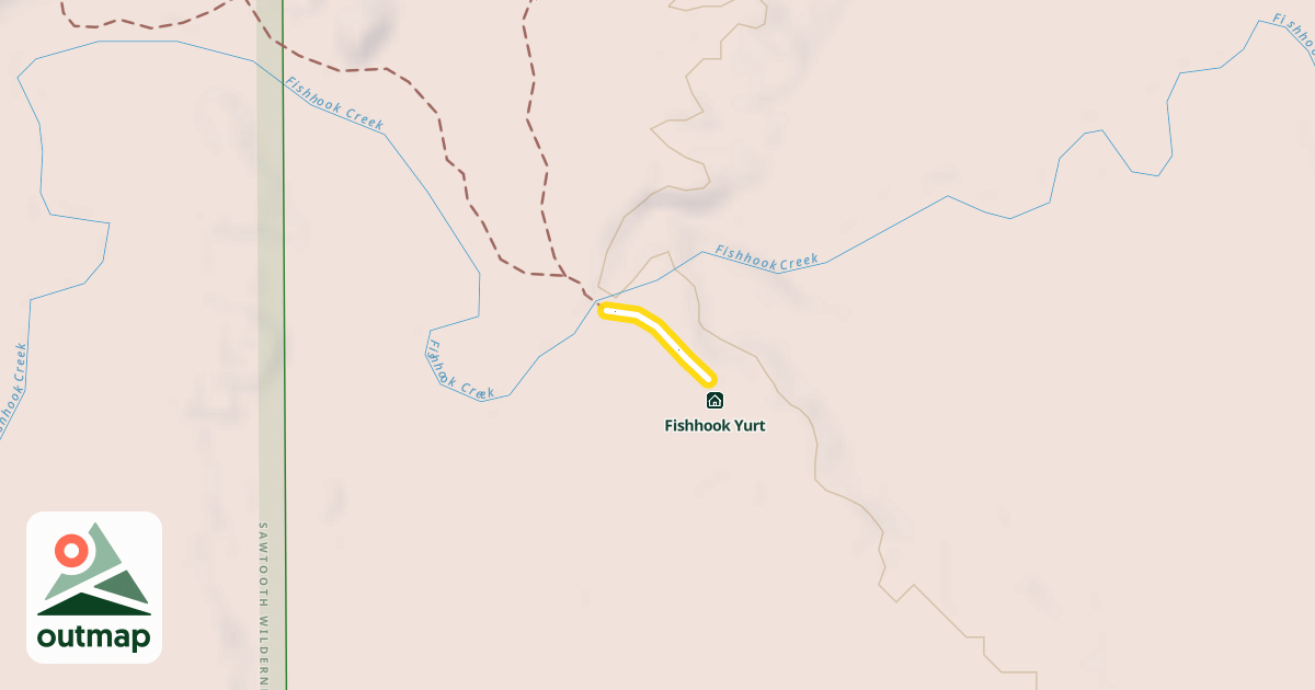Map of Yurt Trail