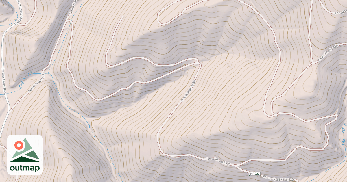 Map of USFS National Forest System Roads {95D66A83-9C87-43DA-A524-667521AD303C}