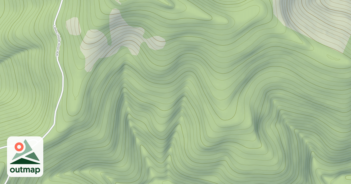 Map of Huckleberry Ohv