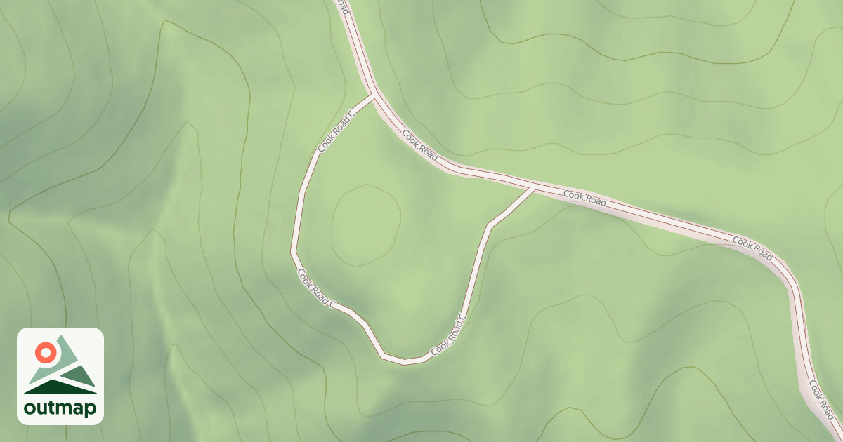 Map of COOK C