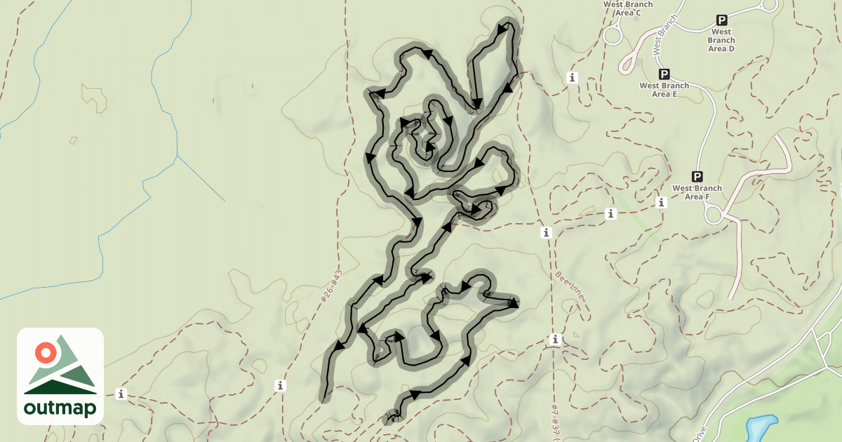 Map of Roller Coaster