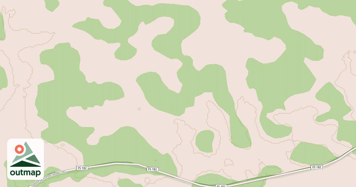 Map of USFS Motor Vehicle Use Map Roads {8DF859EE-75C4-4353-81E9-7A503944B72E}