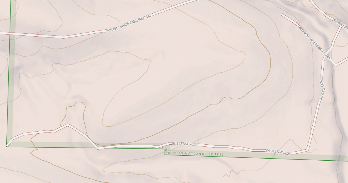 Map preview of USFS Motor Vehicle Use Map Roads {51234C96-A2DB-4833-A3E5-A2F1F65226A7}