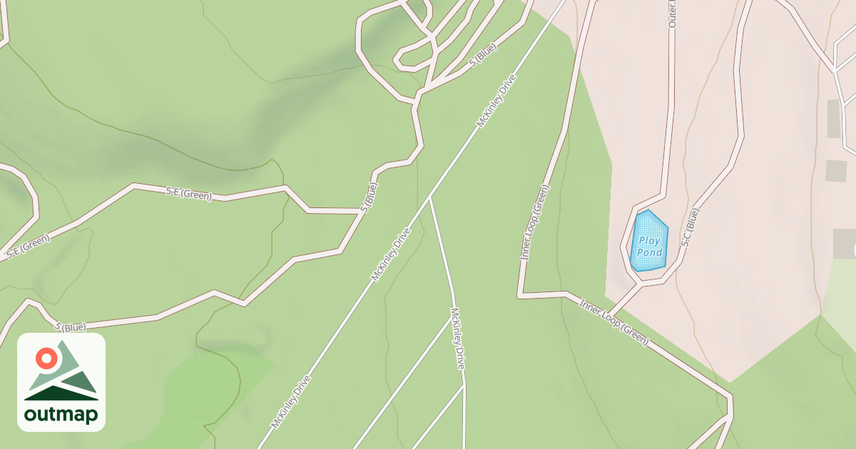 Map of Rock Run ATV Trails