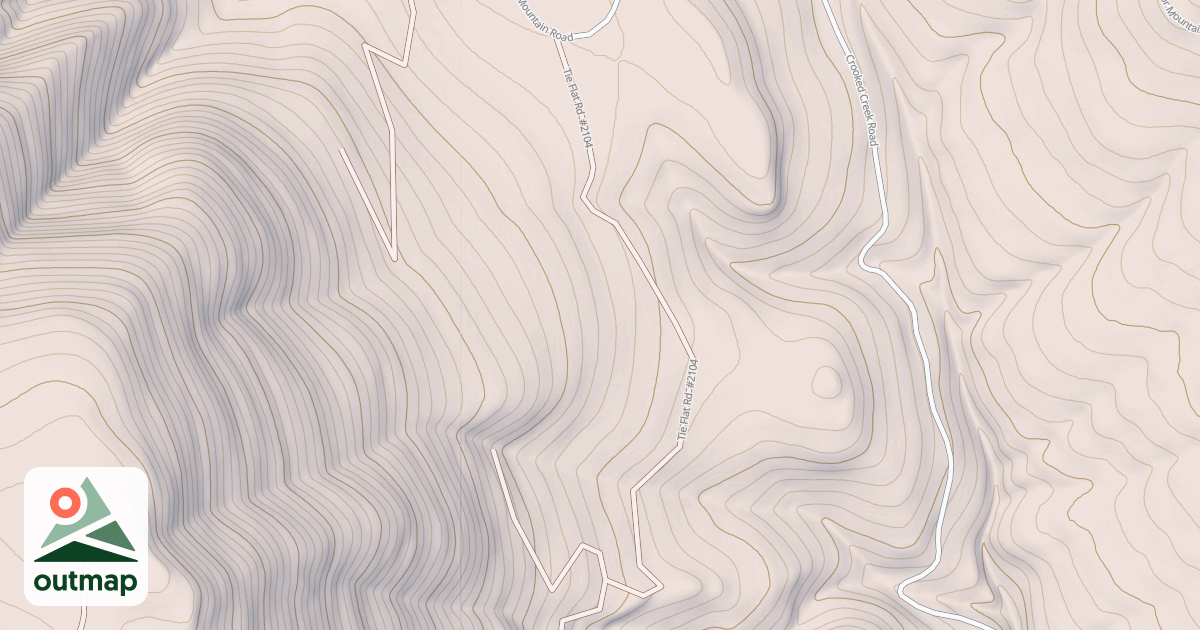 Map of TIE FLATS
