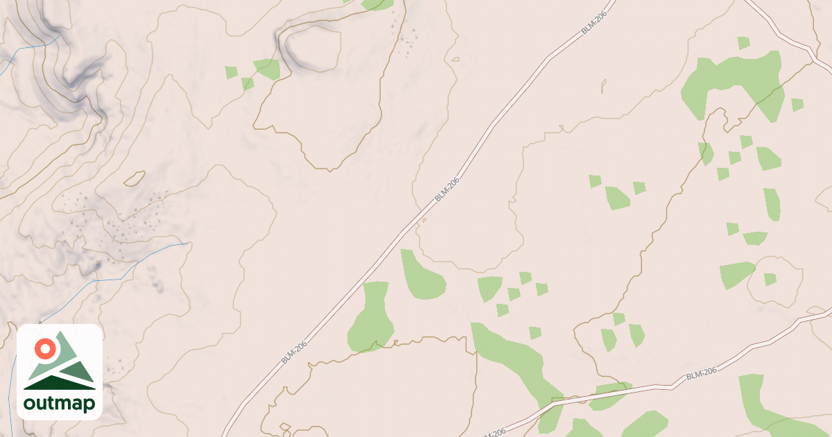 Map of BLM National GTLF Public Motorized Roads 034612ee-ab7a-4863-bc20-ac58638f1225