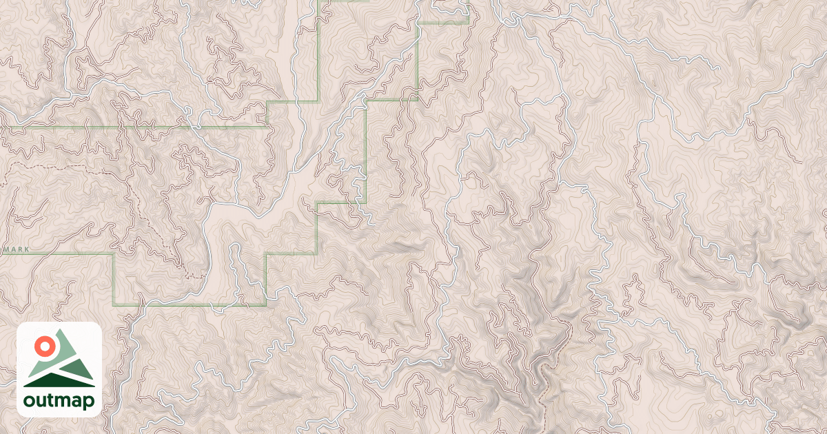 Map of CAMP MOOSE HORN