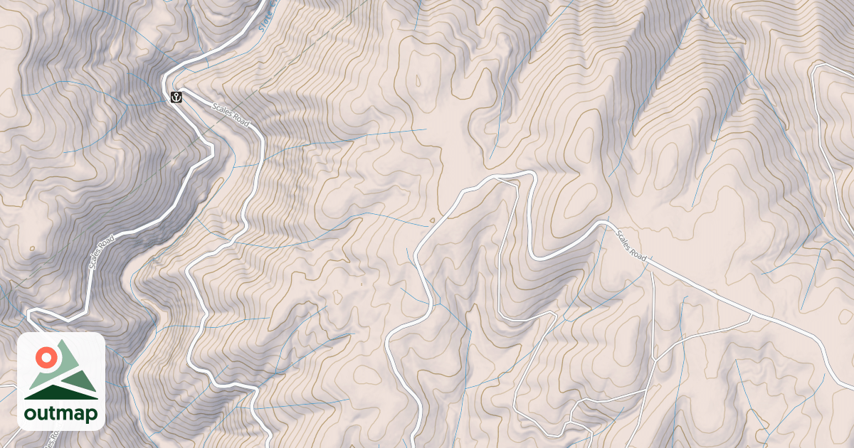 Map of STOWMAN RAVINE