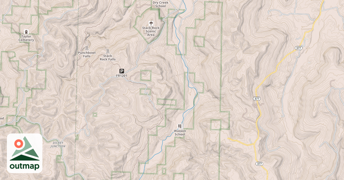 Map of DRURY