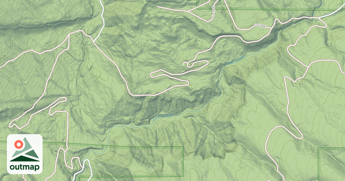 Map of 2000 RD