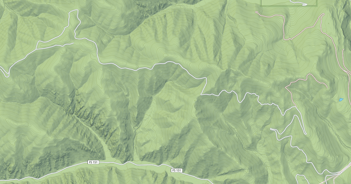 Map preview of MARTEN CREEK SNOWMOBILE ROUTE