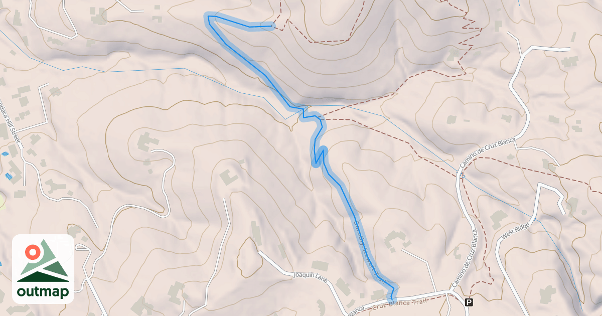 Map of Dorothy Stewart Trail