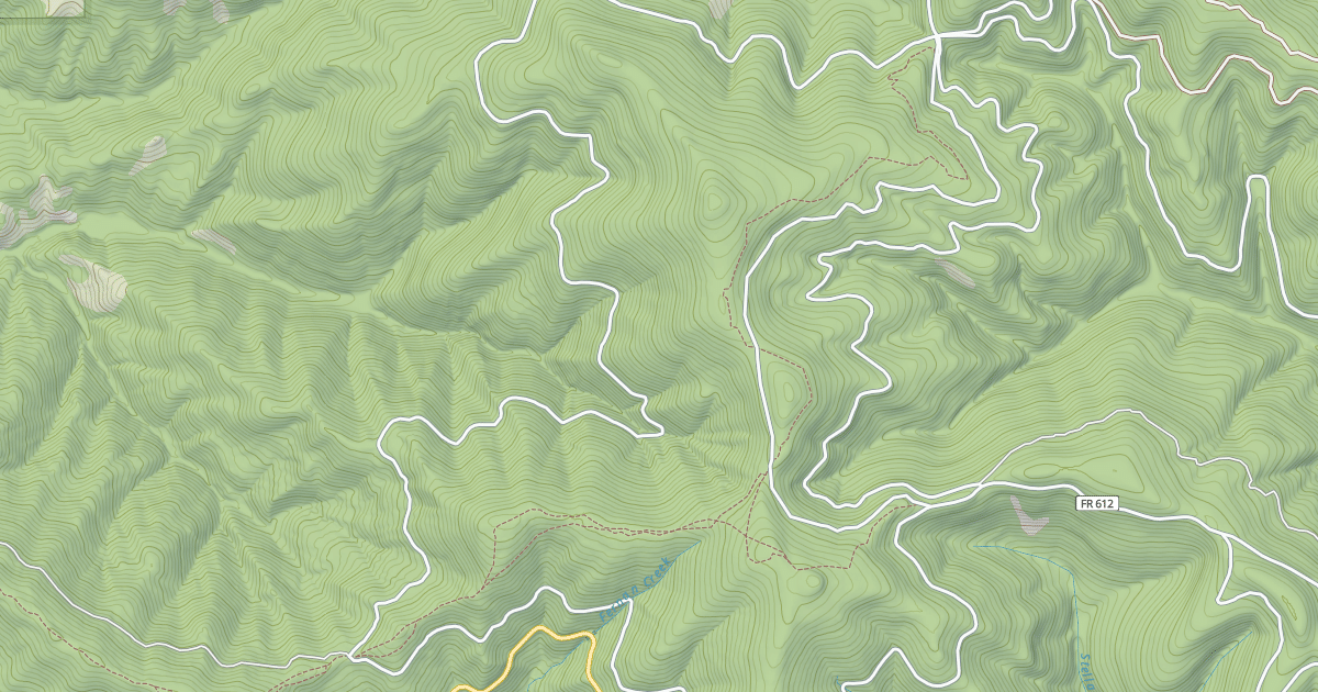 Map preview of USFS Motor Vehicle Use Map Trails 7834