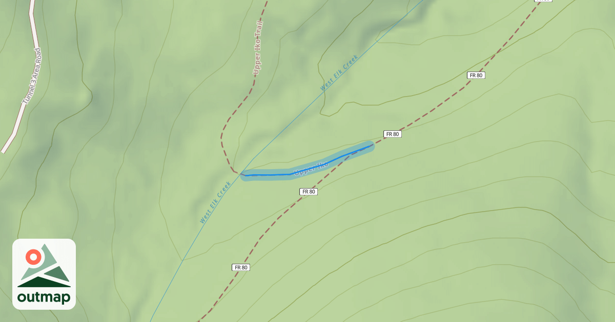 Map of Upper Iko