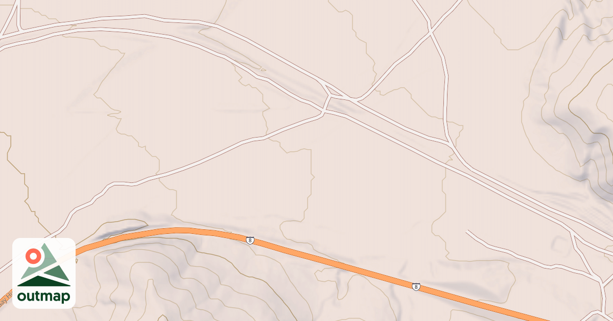 Map of BLM National GTLF Public Motorized Roads 7630812a-20ff-4825-9d1b-05b94a3df5a1