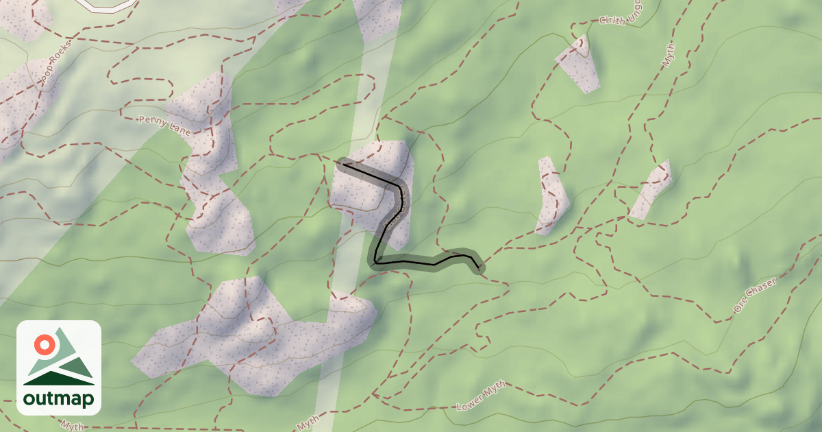 Map of Hot Gates
