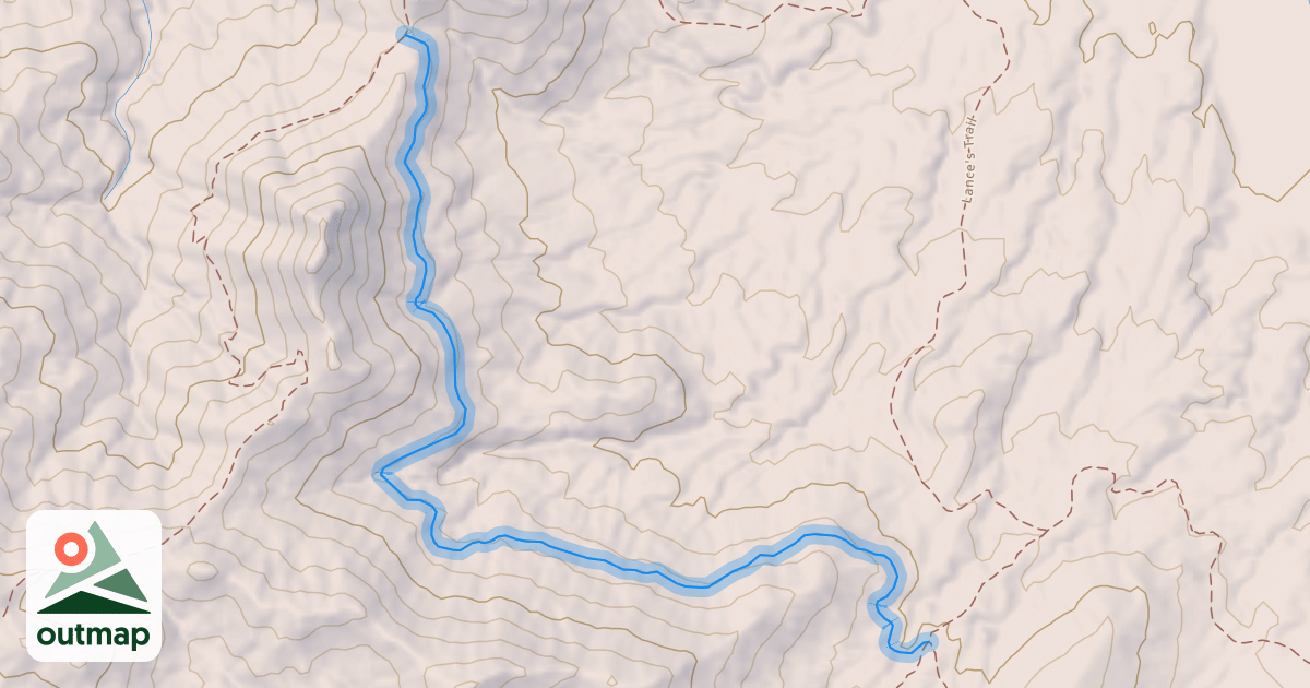 Map of Cactus Nectar Trail
