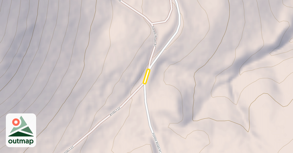 Map of Forest Road 41