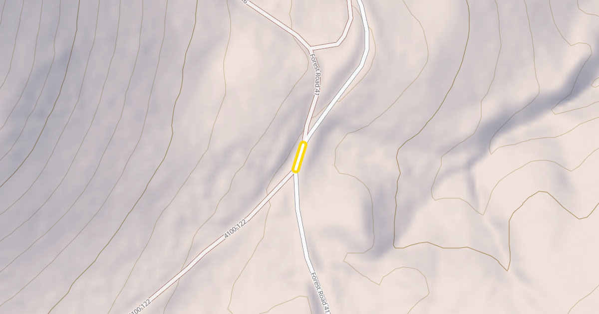 Map preview of Forest Road 41