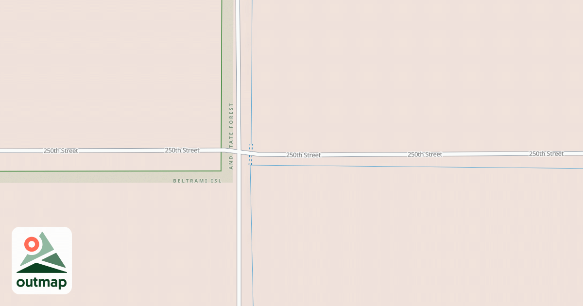 Map of Warroad/Roseau Trails