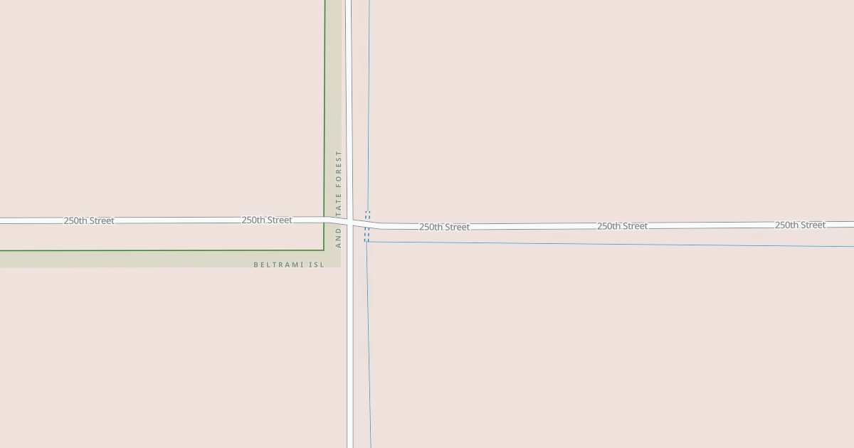 Map preview of Warroad/Roseau Trails